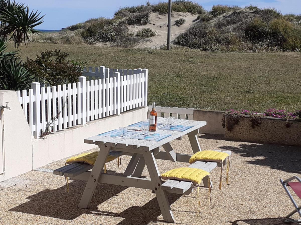 Les Maisons Sur La Plage, T2 Les Pieds Dans L'Eau Agde Exterior photo