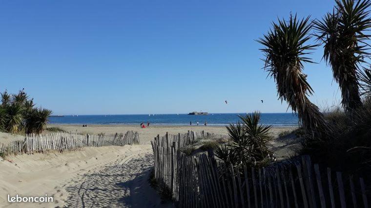 Les Maisons Sur La Plage, T2 Les Pieds Dans L'Eau Agde Exterior photo